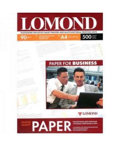 090 Бумага LOMOND A4 INC JET 90 г/ м2 500 л. матовая односторонняя [0102131]