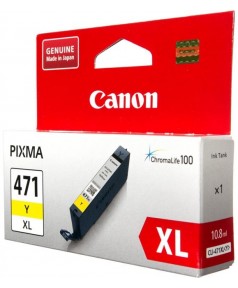 CLI-471XL Y [0349C001] Картридж Canon желтый для PIXMA MG5740, 6840, 7740 (11мл., до 715 страниц)