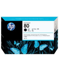 C4871A HP 80 Картридж Black для плоттера DesignJet 1050с/ с+/ 1055cm/ cm+ (350 ml)