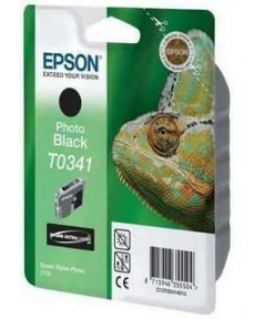T034140 Epson Уцененный оригинальный черный картридж для Epson PM 4000 /PM 4000PX /Stylus Photo 2100 /2200 (440стр.)