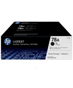 CE278AF HP 78A Двойная упаковка картриджей для HP LaserJet для P1560/ P1566 / P1606 / M1530 / M1536 (2х2100стр)