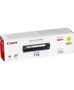 Canon Cartridge 716Y / 1977B002 Картридж для Canon LBP-5050, MF8030Cn, MF8050, MF8040Cn Yellow (1500с.)