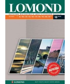 Набор бумаг LOMOND матовые + ш/м фотобумаги (15 листов) [7701100]