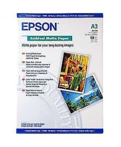 S041344 Бумага Epson Archival Mate Paper, A3, 192 г/ м2 (50 л.)