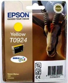 T0924 / T09244А / T1084 Картридж для Epson Stylus C91/ T26/ T27/ СX4300/ CX9300F/ TX106/ TX109/ TX117/ TX119 Yellow  (480стр. 5,5ml)