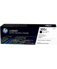 CE410XD HP 305X Двойная упаковка картриджей для HP LJ PRO 300 color M351/ MFP M375, PRO 400 color M451/ MFP M475 (2*4000стр.)