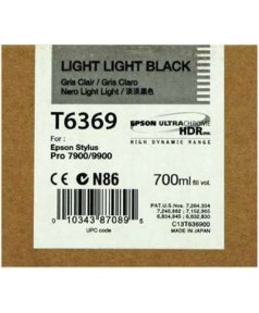 T6369 / T636900 Epson картридж для Stylus Pro 7890/7900/9890/9900 Light-Light-Black (700 ml)