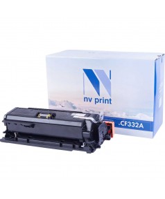 CF332A Картридж NV Print желтый, совместимый (15000 стр)