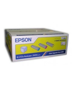 S050289 Набор картриджей для Epson AcuLaser C2600  C+M+Y