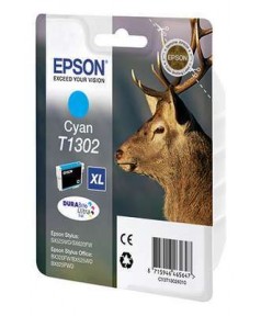 T1302 Картридж синий для Epson Stylus SX525WD/ BX320FW/ BX625FWD, B42WD,WF-7525, WF-3520DWF (экстраповышенной емкости)