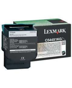 C544X1KG Картридж для Lexmark C540, C543, C544, X543, X544 Black Extra High Yield Return Program 6K