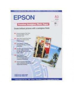 S041334 Бумага Epson Premium Semiglossy Photo Paper, A3, 251г/ м2 (20 л.)
