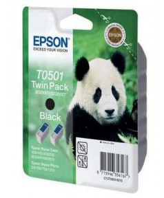 S020187 / T050142 / S020093 /  S020206 Картридж для Epson Stylus Color 400/ 440/ 460/ 500/ 600/ 640/ 660/ 670, Photo EX/ 700/ 750/ 1200 черный ориг (540стр.) , 1 шт.