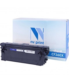 CF360X Картридж NV Print черный, совмест...