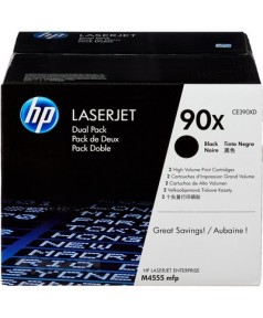 CE390XD HP 90X Картридж для LaserJet M4555 MFP (24000x2 стр.) Двойная упаковка.