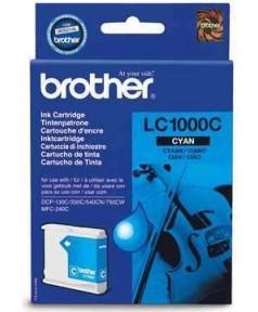 LC-1000C Картридж для Brother DCP130C/ 330С/ 540, MFC-240C/ 440CN/ 465CN/ 660CN/ 885CW/ 5460CN/ 5860CN (500 стр.) Cyan