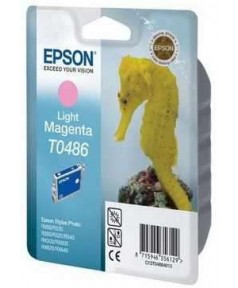 T0486 / T048640 Картридж Epson Stylus Photo LM R200/ R220/ R300/ R300ME/ R320/ R340, RX500/ RX600/ RX620/ RX640 Light Magenta (430 стр.)