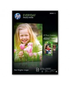 Q2510A Фотобумага HP Глянцевая Everyday Photo Paper, для повседневного использования, А4, 200 г/ м2 (100л.)