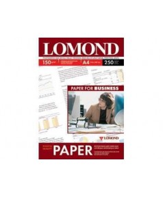 150 Бумага LOMOND A4 GLOSSY 250 л. 150 г/ м2 глянцевая односторонняя [0102133]