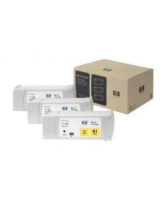 C5069A HP 81 Комплект желтых картриджей...