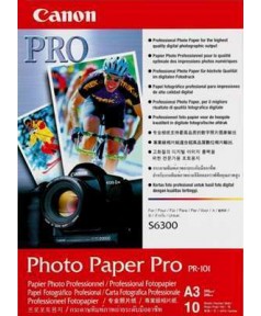 PR-101 Профессиональная фотобумага Canon  A3, 245г/м2 фото, глянцевая, 10 листов