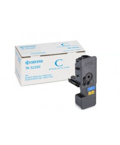 TK-5220C Тонер-картридж Kyocera голубой для P5021cdn/cdw, M5521cdn/cdw (1200 стр.) [1T02R9CNL1]