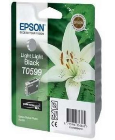 T0599 / T059940 Картридж для Epson Stylus Photo R2400 Light-Light-Black (440 стр.)