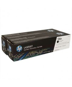 CE310AD HP 126A Двойная упаковка черных картриджей для HP LJ PRO100/ CP1012/ CP1025/CP1025NW/ M175/ M275 (2*1200стр)