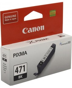 CLI-471BK [0400C001] Картридж Canon черный для PIXMA MG5740, 6840, 7740 (7мл., до 376 стр.)