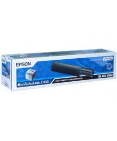 S050190 Тонер-картридж Epson AcuLaser C1100, CX11N/ CX11NF Black (4000стр.)