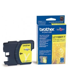 LC-1100 HYY Картридж для Brother DCP385C, DCP-6690CW (750 стр.) Yellow