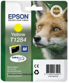 T1284 / T12844 OEM Картридж EPSON Yellow для S22/ SX125/ 420w/ 430w/ 425w; Stylus Office BX305F/ 320F