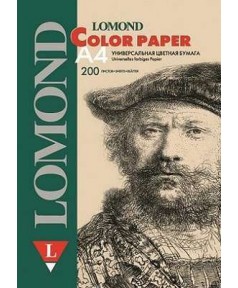 Lomond Paper Yellow (желтый) A4, 160 г/м2 [1004404]