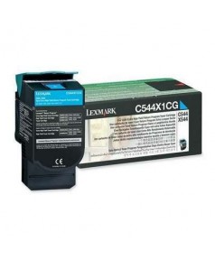 C544X1CG Картридж для Lexmark C540, C543, C544, X543, X544 Cyan Extra High Yield Return Program  4K