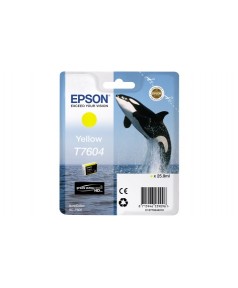 T7604 (C13T76044010) Картридж EPSON желтый для печати на SureColor / SC-P600 (25,9мл.)