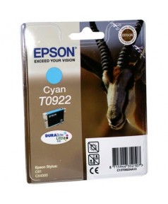 T0922 / T09224А/T1082 Картридж для Epson Stylus C91/ T26/ T27/ СX4300/ CX9300F/TX106/ TX109/ TX117/TX119 Cyan  (495стр. 5,5ml)