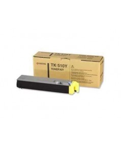 TK-510Y Тонер-картридж Kyocera FS-C5020N/ 5025N/ 5030N yellow, 8000стр., [1T02F3AEU0]