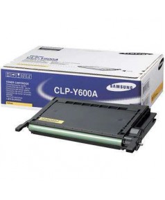 CLP-Y600A Samsung Уцененный оригинальный желтый картридж для Samsung CLP 600 /600N /650 /650N (4 000стр.)